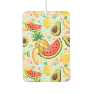 Désodorisant Pour Voiture Fruits d'été frais Motif