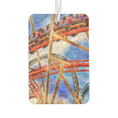 Désodorisant Pour Voiture fun with roller coaster tote bag (Dos)