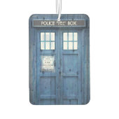 Désodorisant Pour Voiture Funky Police phone Public Call Box (Dos)