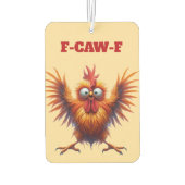 Désodorisant Pour Voiture Funny Chicken (Dos)