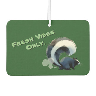 Désodorisant Pour Voiture Funny Farting Skunk Cute Humor Horizontal