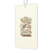 Désodorisant Pour Voiture Funny Grandpa Guitar Vintage Engraving Shirt Desig (Gauche)