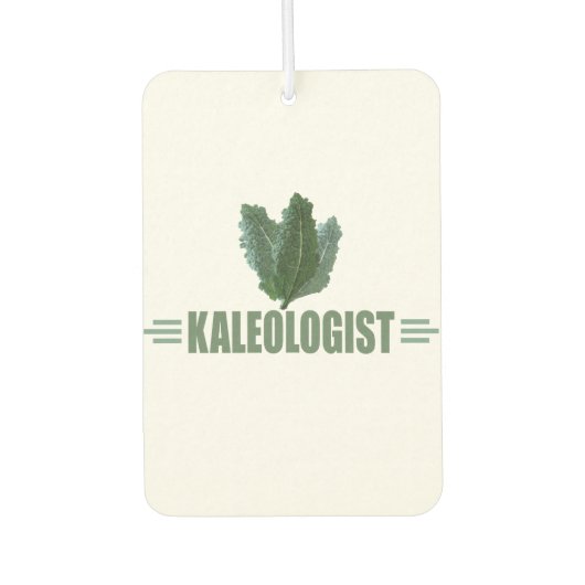 Désodorisant Pour Voiture Funny Kale Lover (Devant)