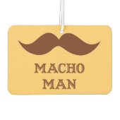 Désodorisant Pour Voiture Funny Macho Man Moustache (Dos)