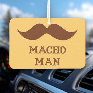 Désodorisant Pour Voiture Funny Macho Man Moustache