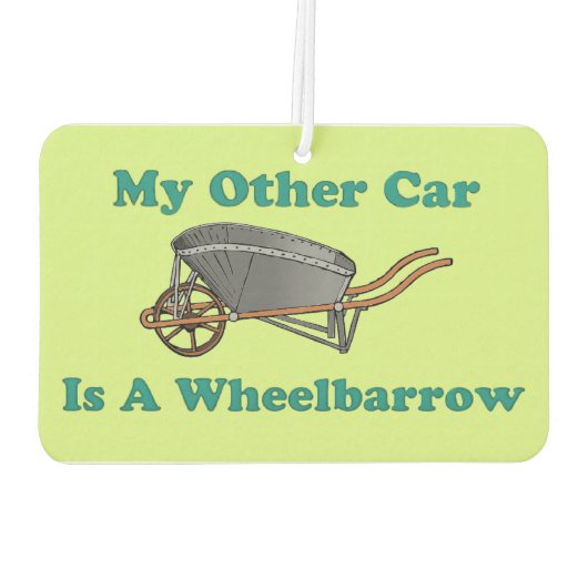 Désodorisant Pour Voiture Funny Voiture à brouette Air Freshener (Dos)