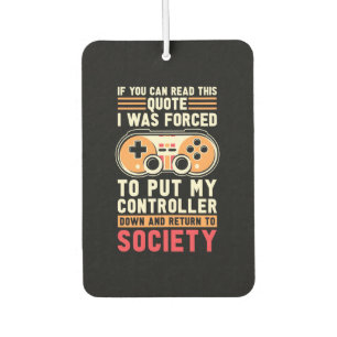 Désodorisant Pour Voiture Gamer A Été Forcé De Mettre Mon Contrôleur