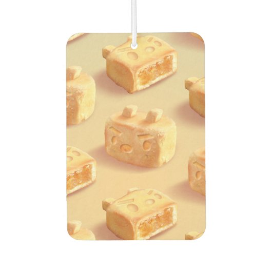 Désodorisant Pour Voiture Gâteau à l'ananas (Devant)