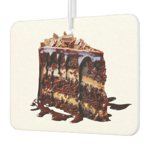Désodorisant Pour Voiture Gâteau au chocolat multi-couche indulgent de Slipp