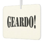 DÉSODORISANT POUR VOITURE GEARDO ! (Gauche)