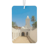 Désodorisant Pour Voiture Ghadamès, Libye - Mosquée Blanche (Dos)