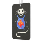 Désodorisant Pour Voiture Ghost Kitty Chat Fraîcheur (Gauche)