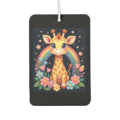 Désodorisant Pour Voiture Giraffe Lovers T-Shirt (Devant)