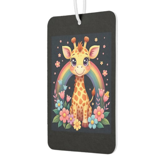 Désodorisant Pour Voiture Giraffe Lovers T-Shirt (Gauche)