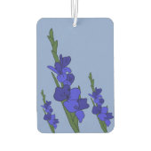 Désodorisant Pour Voiture Gladiole bleue (Dos)
