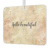 Désodorisant Pour Voiture Glam Gold Rose (Gauche)