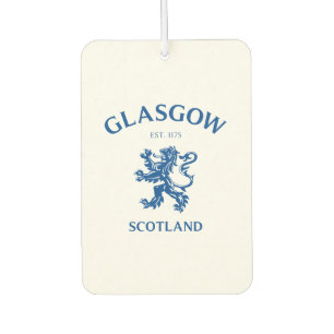 DÉSODORISANT POUR VOITURE GLASGOW, ÉCOSSE