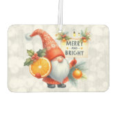 Désodorisant Pour Voiture Glitterie Gnome Orange Joyeuse (Dos)