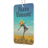 Désodorisant Pour Voiture Gloire à l'Ukraine ! Slava Ukraini ! (Gauche)