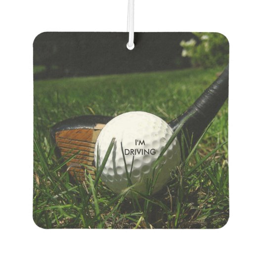 DÉSODORISANT POUR VOITURE GOLF 101 AIR FRESHENER (Devant)