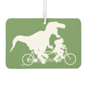 Désodorisant Pour Voiture Gone Squatchin vélo avec T-rex (Dos)