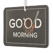 Désodorisant Pour Voiture Good Morning Coffee air fraicheur (Gauche)