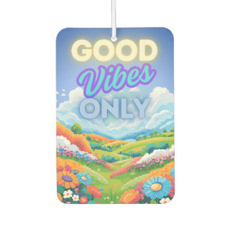 Désodorisant Pour Voiture Good Vibes uniquement