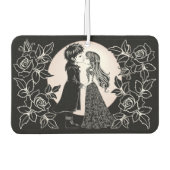 Désodorisant Pour Voiture Gothique Emo Enfants Kiss Valentine's Day (Devant)