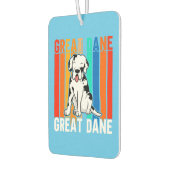 Désodorisant Pour Voiture grand dane coloré (Gauche)