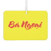 Désodorisant Pour Voiture Grand-mère vietnamienne (maternelle) - Bà Ngotchi (Dos)