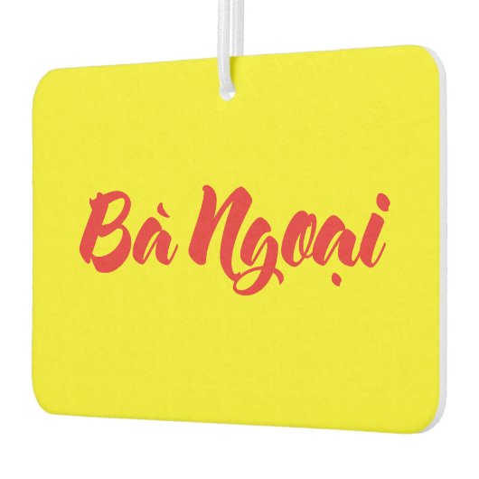 Désodorisant Pour Voiture Grand-mère vietnamienne (maternelle) - Bà Ngotchi (Gauche)