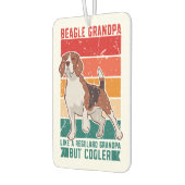 Désodorisant Pour Voiture grand-père beagle comme un grand-père ordinaire ma (Gauche)