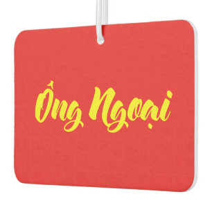 Désodorisant Pour Voiture Grand-père vietnamien (maternel) - Ông Ngobao