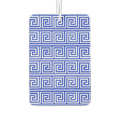 Désodorisant Pour Voiture Grec Meander Carré Motif (Dos)