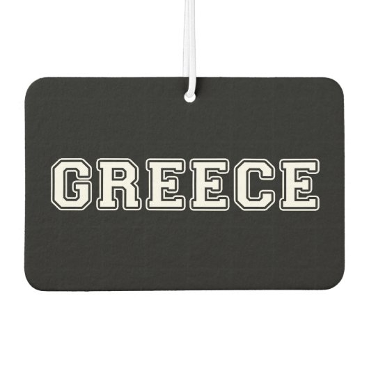 Désodorisant Pour Voiture Grèce (Devant)