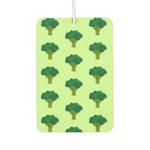 Désodorisant Pour Voiture Green Broccoli Vegetable Healthy Eating Veggie