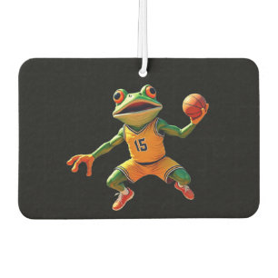 Désodorisant pour voiture Grenouille de basket-bal