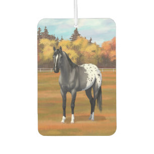 Désodorisant Pour Voiture Gris Grulla Appaloosa Quartier Horse Stallion