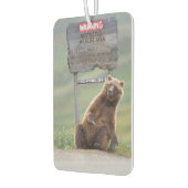 Désodorisant Pour Voiture Grizzly Bear Plays With Sign (Gauche)