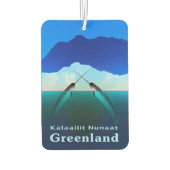 Désodorisant Pour Voiture Groenland - Narwhal (Dos)