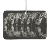 Désodorisant Pour Voiture Group of Plains Zebra Drink Together at Night (Dos)