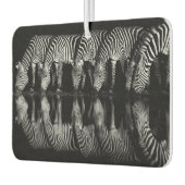 Désodorisant Pour Voiture Group of Plains Zebra Drink Together at Night (Gauche)