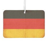 Désodorisant Pour Voiture Grunge Drapeau De L'Allemagne (Dos)