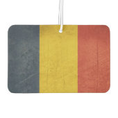 Désodorisant Pour Voiture Grunge drapeau d'État souverain de Roumanie (Dos)