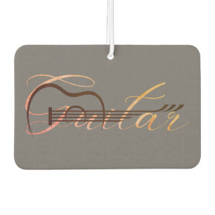 DÉSODORISANT POUR VOITURE GUITAR