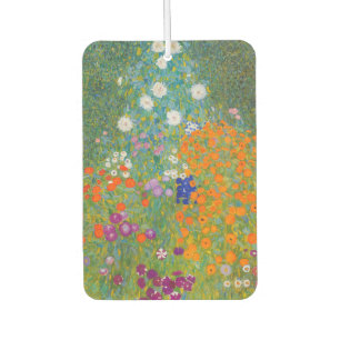 Désodorisant Pour Voiture Gustav Klimt - Jardin de fleurs