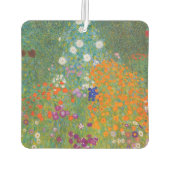Désodorisant Pour Voiture Gustav Klimt - Jardin des fleurs (Dos)