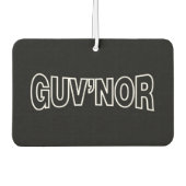 DÉSODORISANT POUR VOITURE GUV'NOR (Devant)