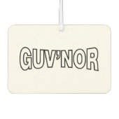 DÉSODORISANT POUR VOITURE GUV'NOR (Devant)