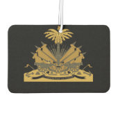 Désodorisant Pour Voiture Haïti - blason T-shirt (Dos)